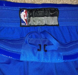 Nike AeroSwift Vapor OKC Oklahoma City Thunder Basketball Authentic Game Shorts 6