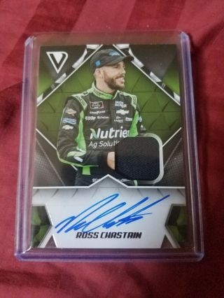 Ross Chastain 2019 Victory Lane Auto Relic Card Nascar