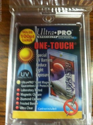 16 Ultra Pro One Touch Magnetic Thick Holders (8 Each) 100 Pt & 130pt