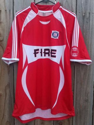 Chicago Fire 10 C.  Blanco Soccer Jersey Size Xl