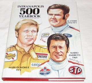 Vintage 1969 - 72 Indy 500 Yearbook Hungness Annual Review 287 Pages Hb/dj