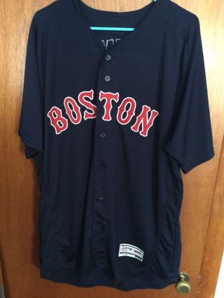 Boston Red Sox 2016 Team Issued Alternate Road Jersey 63 Cuevas