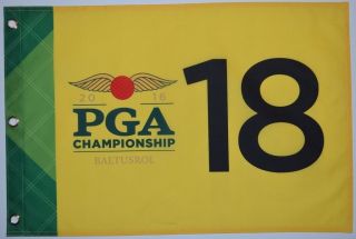 2016 Official Pga Championship (baltusrol) Screen Print Golf Flag