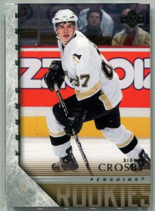 2005 - 06 Nhl Upper Deck Series 1 Young Guns Sidney Crosby 201 Rookie Rc