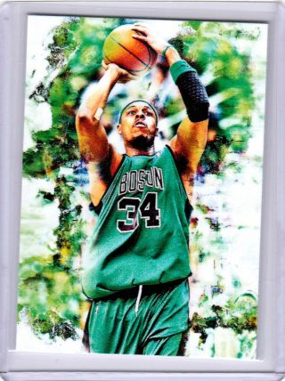 2019 Paul Pierce Boston Celtics Basketball 1/1 Art Sketch Print Card By:q