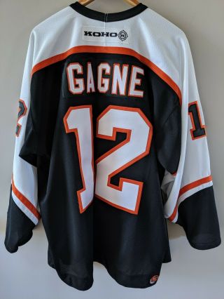 Simon Gagne Philadelphia Flyers NHL Koho Sewn Hockey Jersey Adult Sz.  XL 2
