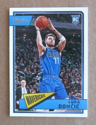 2018 - 19 Panini Chronicles Luka Doncic Rc 645,  Retail Only Classics Style,