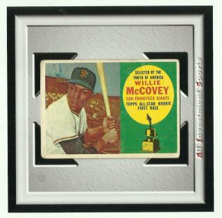 1960 Topps Willie Mccovey 316 Good Sharp Baseball Card For Your Set Td90