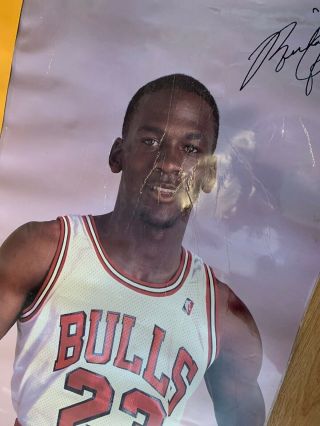 Michael Jordan 1987 Measure Up Large Life Size Poster 72 