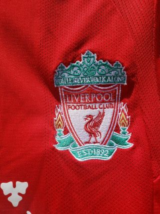 Vintage Adidas Liverpool FC Long sleeve Shirt/Jersey Men Small 3