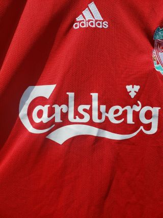 Vintage Adidas Liverpool FC Long sleeve Shirt/Jersey Men Small 5