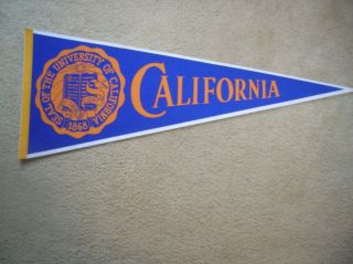 University Of California 1980 Full Size Pennant