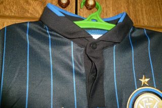 Inter Milan Internazionale Nike Football Shirt Home 2014/2015 Jersey Men Size M 4