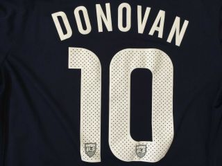 Team USA Landon Donovan 10 USMNT Nike Soccer Football Futbol Size Large Jersey 6