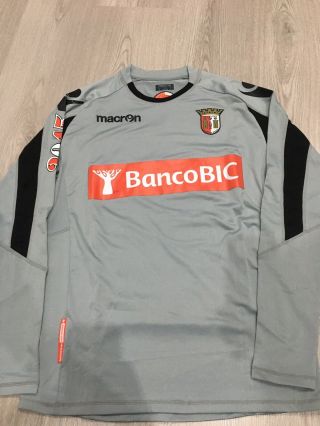 Sc Braga Portugal Match Worn Home Shirt Jersey Maillot 24 Kritciuk Russia