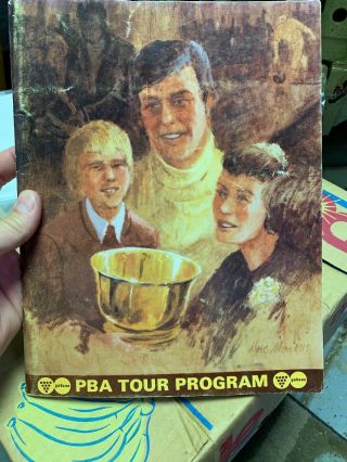 Vintage Pba Tour Official Program Bowling Professional Bowlers Association 1974