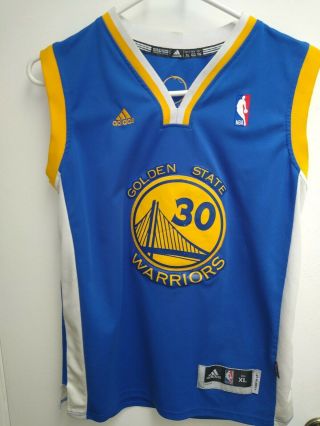 Steph Curry Golden State Warriors Jersey Youth Xl 30