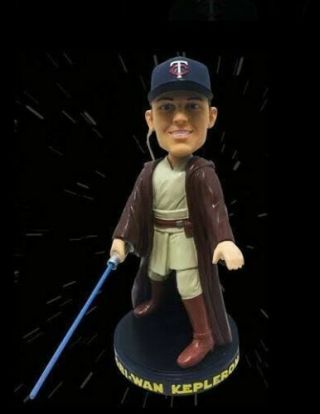 Presale: 2019 Minnesota Twins Star Wars Max Kepler Obi - Wan Kepleroni Bobblehead