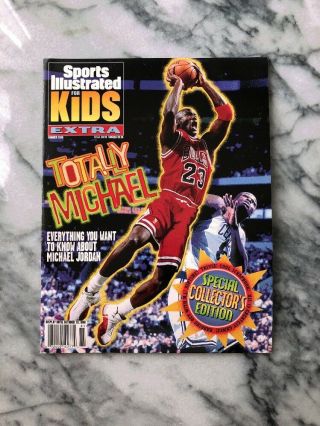 1998 Michael Jordan Chicago Bulls Sports Illustrated For Kids Extra No Label