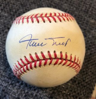 Willie Mays Signed Rawlings Baseball With Jsa Full Letter