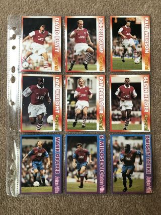 Premier Striker,  122 Football Cards,  1995 - 1996,  Lcd / One Touch Publishing
