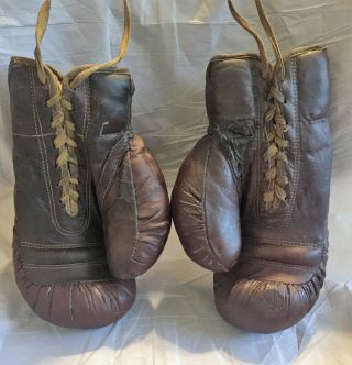 Vintage Boxing Gloves From The 1930 