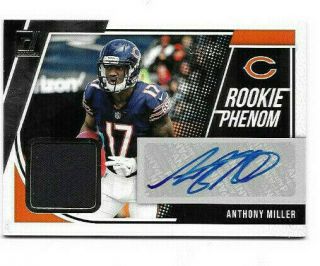 Anthony Miller 2018 Donruss Rookie Phenom Autograph Relic (rc) Serial 92/99