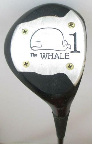 Wilson Whale Driver Laminated Wood Golf Club S - Flex Graphite/boron Shaft 44 "