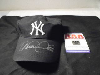 Derek Jeter N.  Y.  York Yankees Autograph Signed Hat