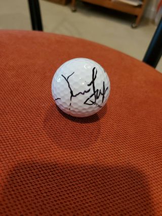 Jason Dufner Signed Golf Ball Proof Pga Champion Tour Autograph Flag