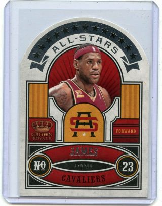 2010 - 11 Crown Royale 2 Lebron James " All - Star ",  Cleveland Cavaliers,  060419