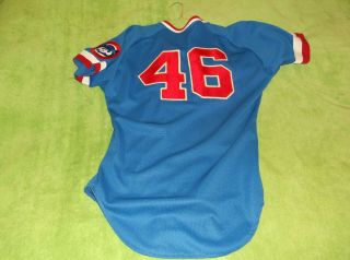 Chicago Cubs Lee Smith 46 Jersey size medium Made in Canada 2