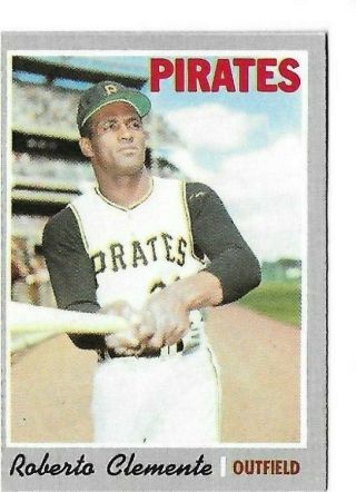 1970 Topps Roberto Clemente 350 Pittsburgh Pirates
