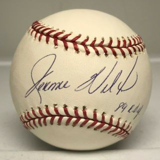 Jerome Walton " 1989 Nl Roy " Signed Baseball Autographed Tristar Hologram Cubs