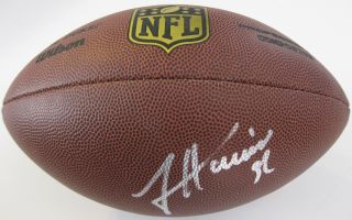 James Harrison,  Pittsburg Steelers,  signed,  autographed,  Duke football,  proof 2