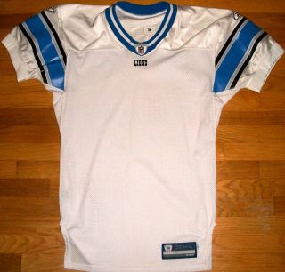2000s Detroit Lions Authentic Team Issue Game Jersey Sz 44 Rbk Berlin,  Wi Usa
