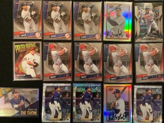 HUGE 2019 LOT⚾️ Aaron Judge Mike Trout Babe Ruth (SP /100) Jose Altuve And More 2