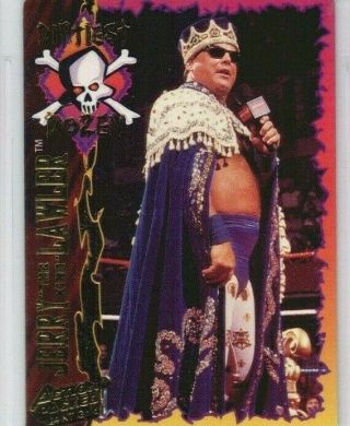 Jerry Lawler Ultra Rare 1995 Action Packed 24 Kt Gold Card 8g Wwe Wwf