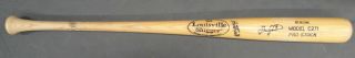 Gary Carter Hand Signed Autographed Bat Expos Dodgers Ny Mets Ga Gv 880525