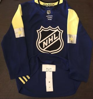 2018 Nhl All - Star Game Atlantic Division Adidas Authentic Hockey Jersey Sz 50
