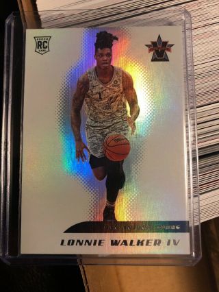 Lonnie Walker Iv 2018/19 Panini Chronicles Rookie Rc Vanguard /99 White