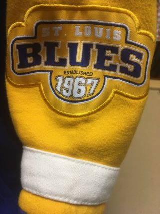 St.  Louis Blues XL Hoodie NHL Hockey (Majestic) 6