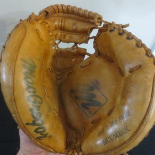 Vintage Macgregor Baseball Glove Catchers Mitt Mccm100x