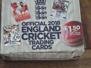 2018 England Cricket Trading Cards - Milestone
