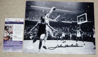 John Havlicek Stole The Ball Signed Boston Celtics 8x10 Photo,  Jsa S96188