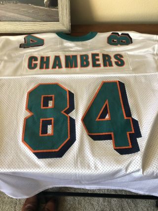 Miami Dolphins Nfl Nike Jersey Chris Chambers Xl White