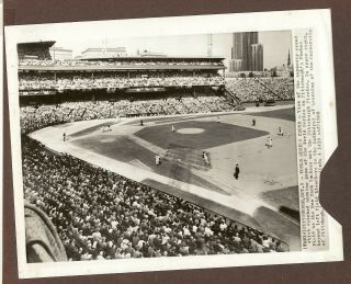 1960 Press Photo Forbes Field Opening Day Of World Series Yanks Vs Pirates