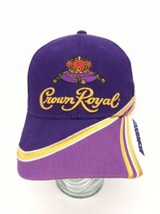 Jamie McMurray 26 Crown Royal Cap Dad Hat Racing NASCAR Liquor One Size Strap C 2