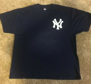 Men’s Derek Jeter 2 York Yankees T - Shirt Size 2xl