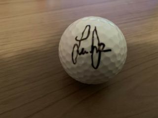 Lee Janzen Signed Golf Ball W/coa
